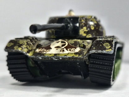 CZOŁG BATTLE KINGS K-102 M48 A2, Matchbox 1974, Die cast, Wojskowy, 1:48 – zdjęcie 5