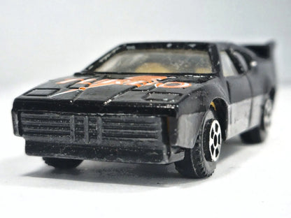 Jak BMW M1 z 1982, High Speed, Die cast M3, TURBO 23, Czarny 1:64, Resoraki – zdjęcie 5