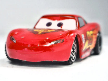 ZYGZAK MCQUEEN, Auta Disney Pixar, Die cast, Czerwony, 1:64, Resoraki – zdjęcie 5