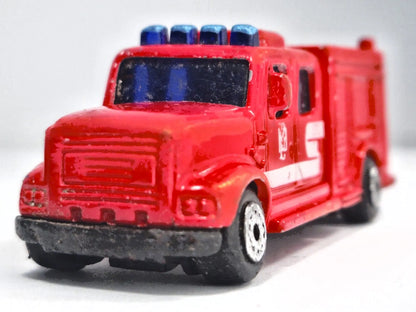 EQUIPMENT TRUCK, Straż pożarna, Maisto, Die cast, Czerwony, 1:64, Resoraki – zdjęcie 5