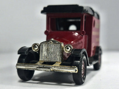 T Ford Van Corgi Bordowy 1:40 Made in Great Britain – zdjęcie 5