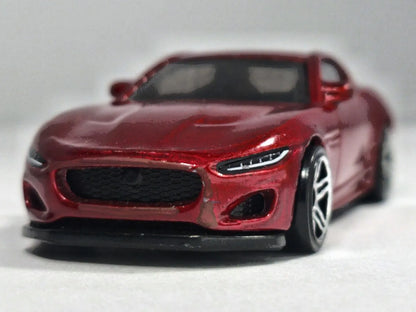JAGUAR F-TYPE, Hot Wheels 2020, Die cast GRX29, Bordowy, 1:54, Resoraki – zdjęcie 5