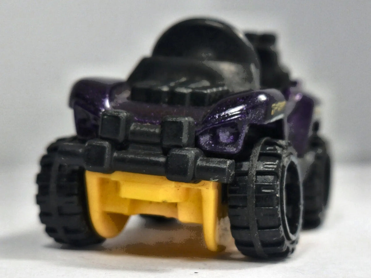 BOGZILLA (QUAD), Seria HW Ried-Ons, Hot Wheels 2019, No. FJV61, Żółty, 1:64 – zdjęcie 5