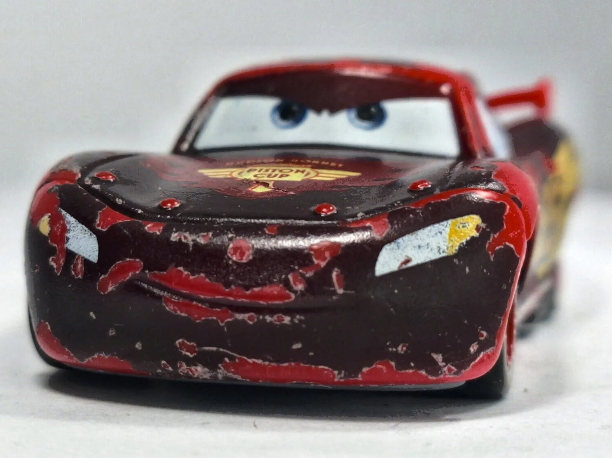 Lightning Mcqueen Disney/Pixar 2011 Cars 1:64 World of Motion Zygzak – zdjęcie 5