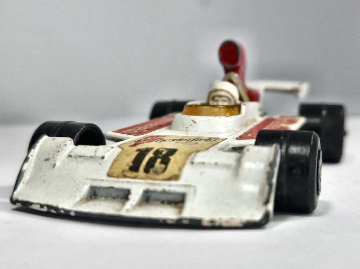 Surtees Formula 1 Speed Kings Matchbox 1976 Biały 1:43 Made in England – zdjęcie 5