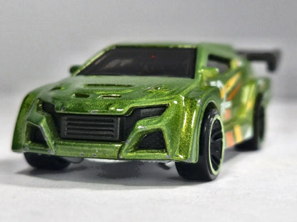 LOOP COUPE, HW LEGENDS, Hot Wheels 2012-22, Die cast X1649, Zielony, 1:64 – zdjęcie 5