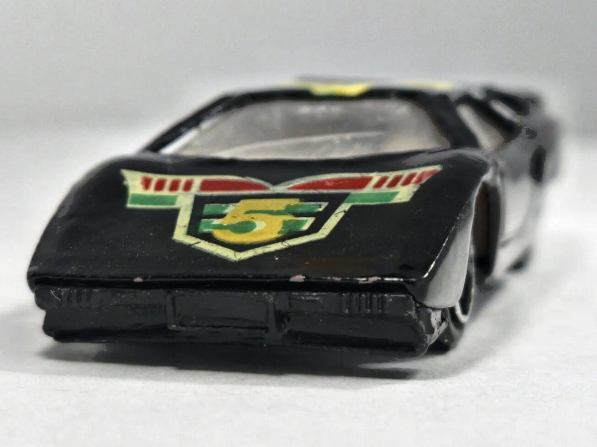 Lamborghini Countach Pioneer 1:64 5 Luzak Czarny Wyścig – zdjęcie 5