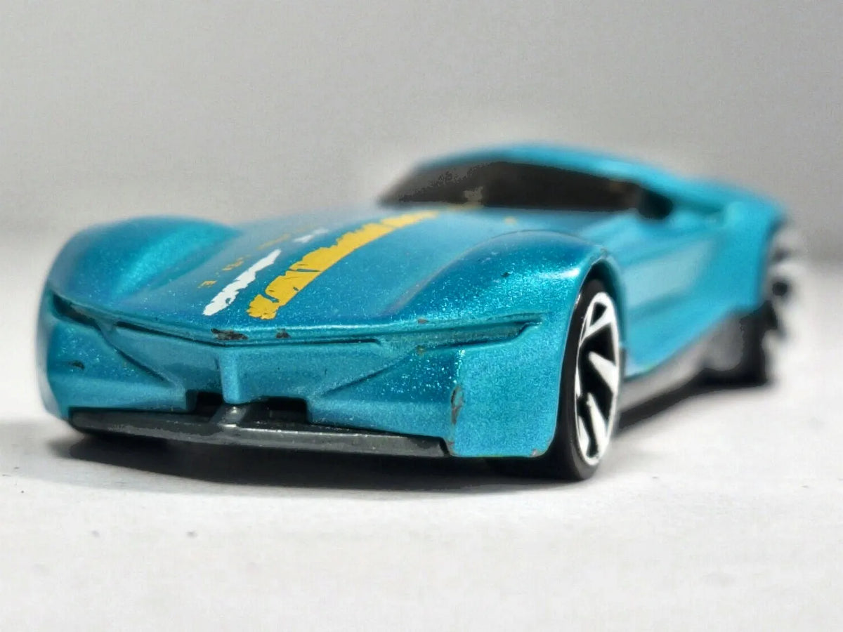 Twin Mill Gen-E Hot Wheels 2018 HW Green Speed 1:64 Luzak Turkusowy – zdjęcie 5