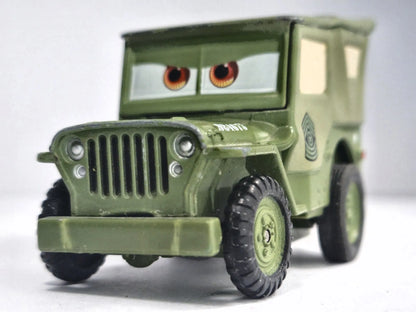 SARGE (KAMASZ), Auta 3 - Disney/Pixar, Die cast, Zielony, 1:64, Resoraki – zdjęcie 5