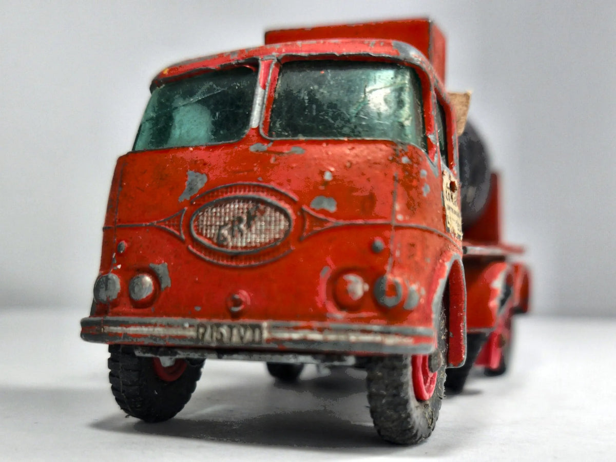 READY-MIX CONCRETE TRUCK Matchbox '60 Czerwony 1:43 Made in England – zdjęcie 5