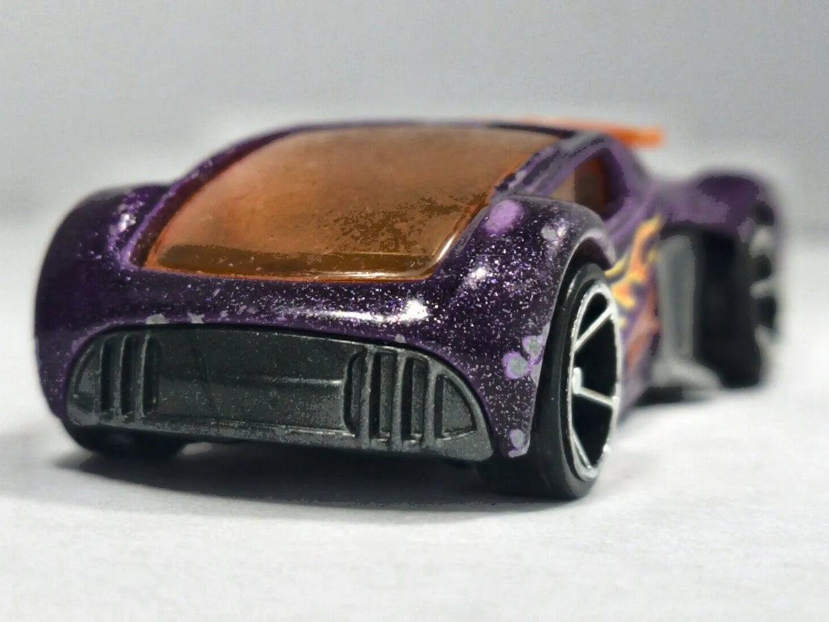 Phantom Racer Hot Wheels 2004 Fioletowy 1:64 – zdjęcie 5