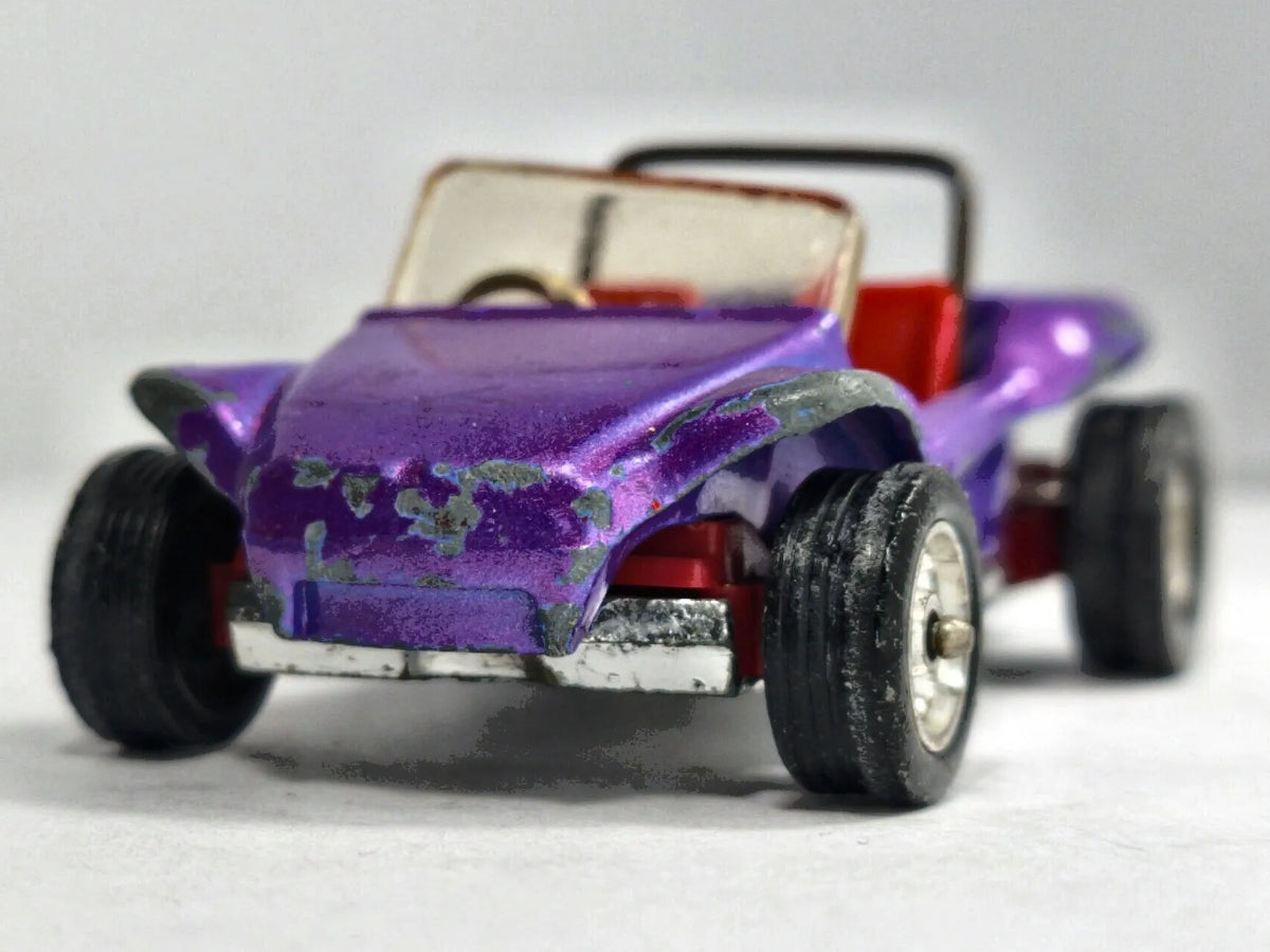 GT BEACH BUGGY Corgi Fioletowy 1:44 Made in Gt Britain – zdjęcie 5