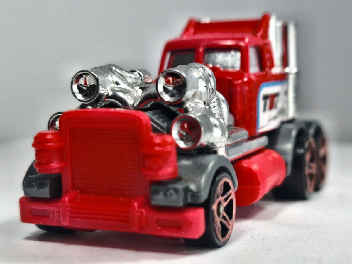Turbo Beast HW Track Stars Hot Wheels 2011 Czerwony 1:64 – zdjęcie 5