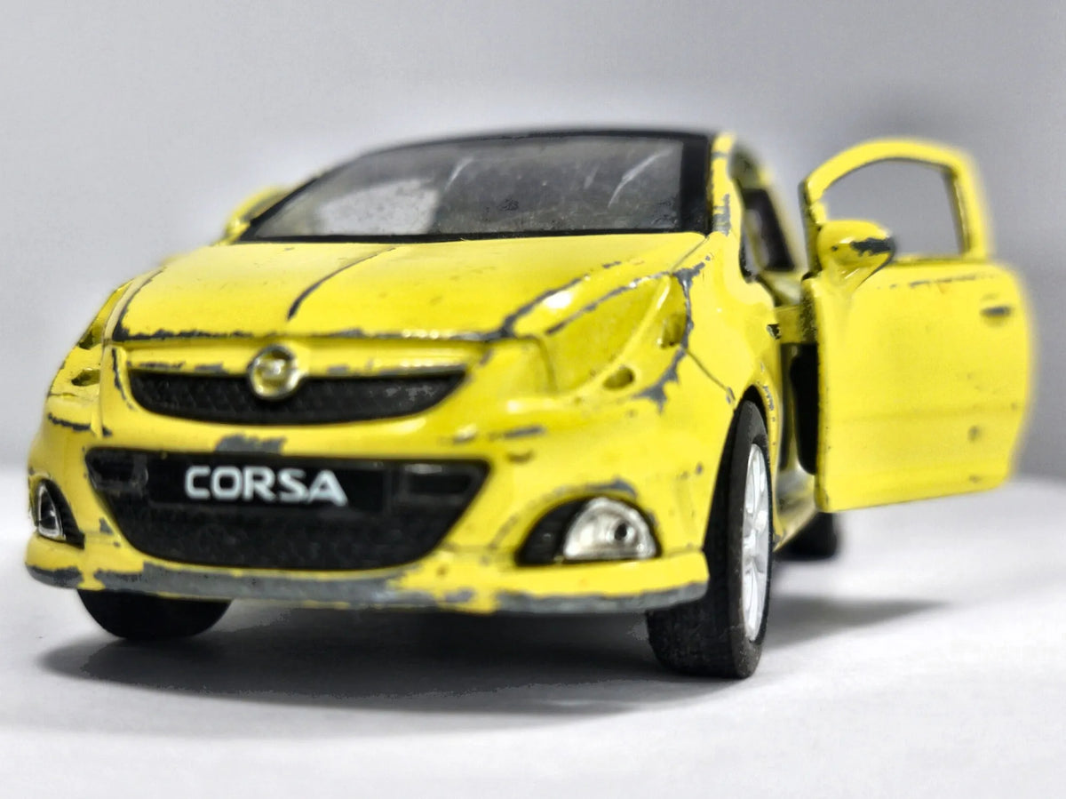 OPEL CORSA OPC Welly Żółty 1:32 – zdjęcie 5