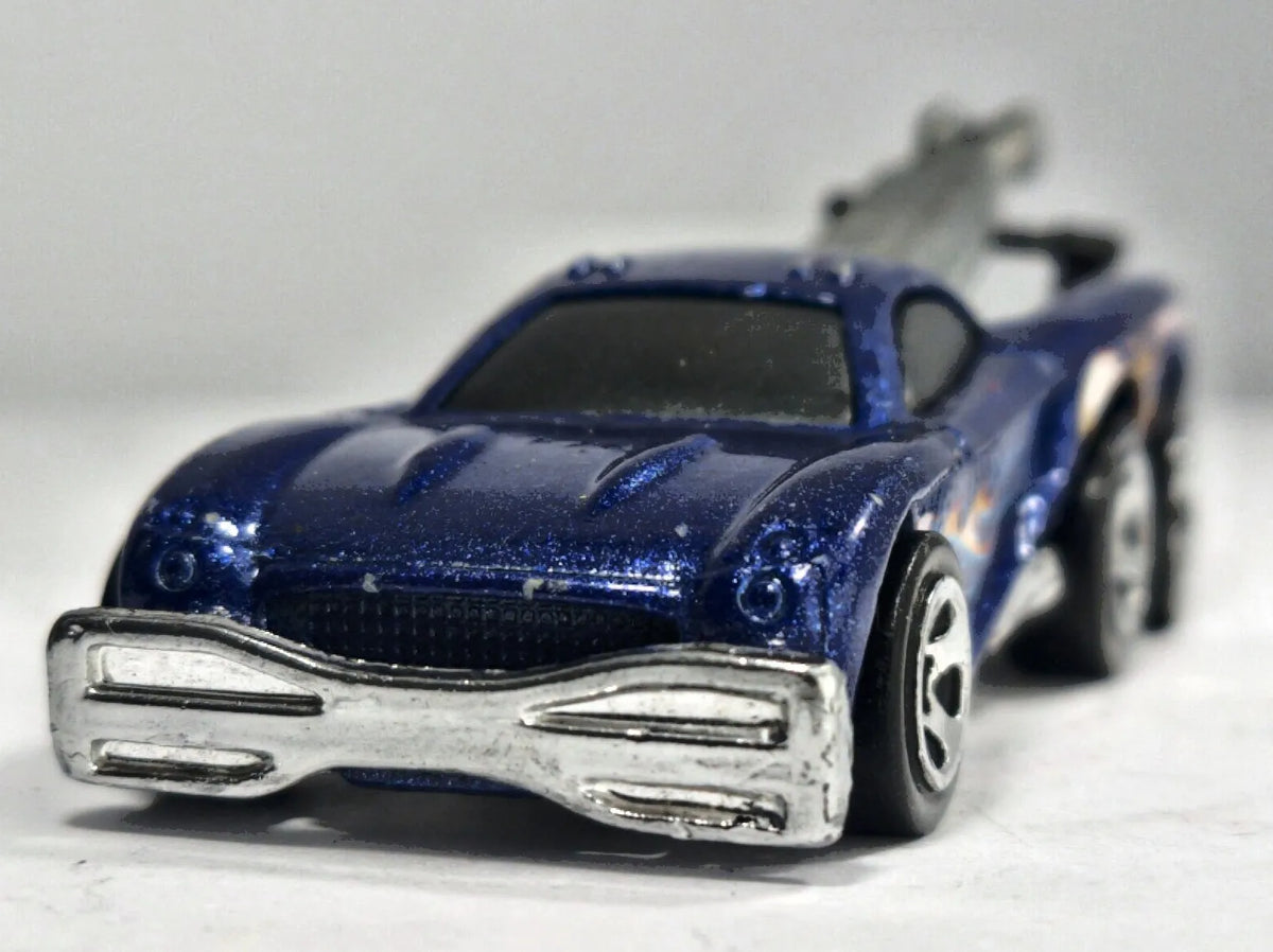 Tow Jam Hot Wheels 2000 Mainline 1:64 Luzak Niebieski 2xMetal – zdjęcie 5