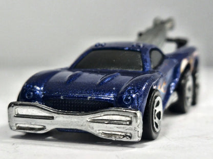 Tow Jam Hot Wheels 2000 Mainline 1:64 Luzak Niebieski 2xMetal – zdjęcie 5