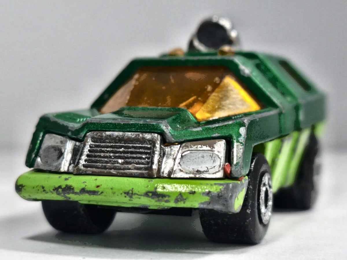 PLANET SCOUT Matchbox Made in England 1975 Zielony 1:64 – zdjęcie 5