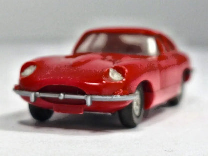 Jaguar E-Type Coupe Mini Jet Wiking '80 Czerwony 1:87 Made in Germany – zdjęcie 5