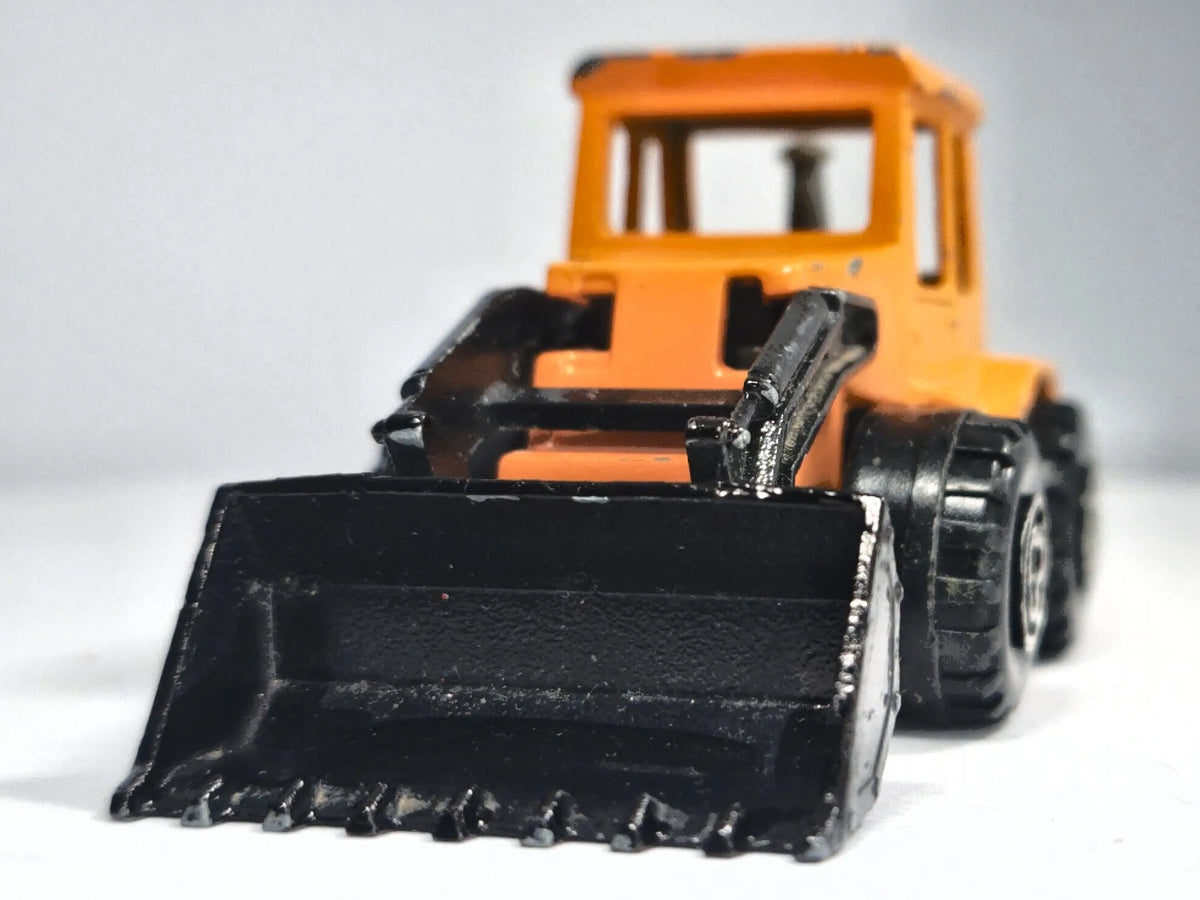 "TRACTO" BULLDOŻER, Ładowarka, Majorette, Die cast No.263, Żółty, 1:87 – zdjęcie 5