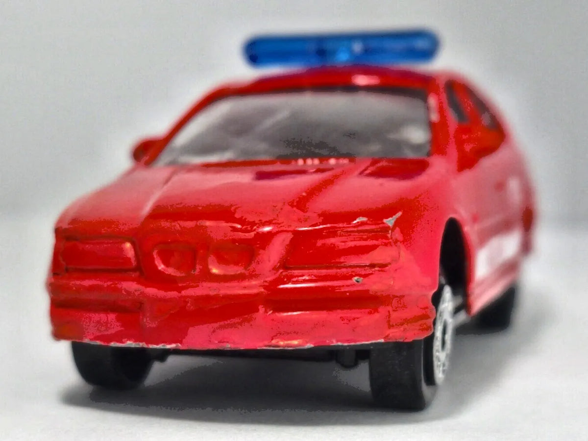 JAK BMW 3, STRAŻ POŻARNA 112, Unbranded, Die cast, Czerwony, 1:43, Resoraki – zdjęcie 5