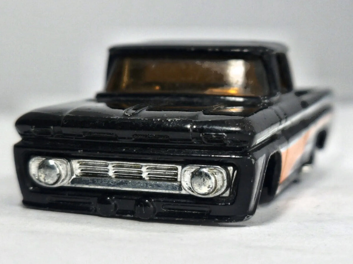 Custom '62 Chevy Hot Wheels 2002 2000 First Editions 1:64 Pickup Luzak – zdjęcie 5