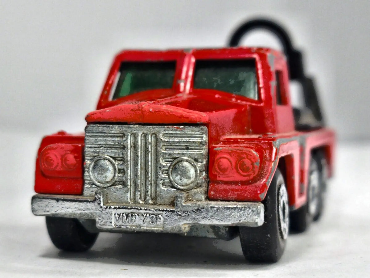 Cement Truck Matchbox 1969 Matchbox Series 1:64 Made in England Jeep Luzak – zdjęcie 5