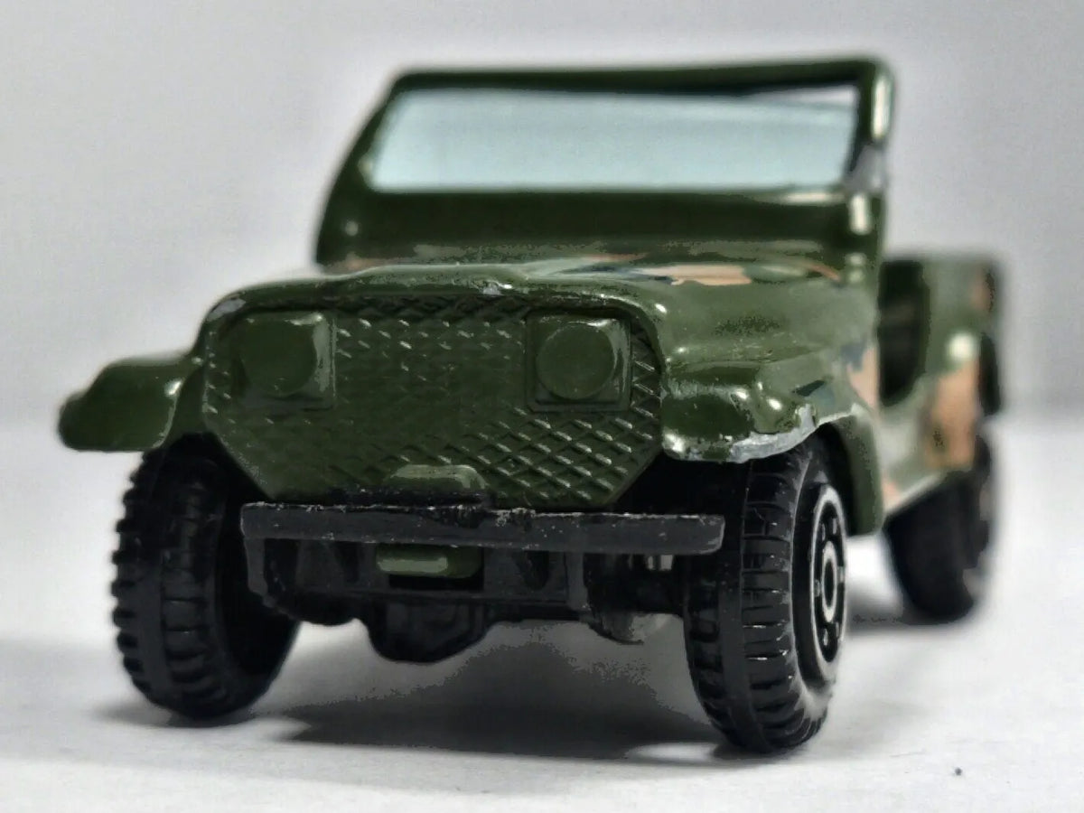 Jeep 1:64 Pickup Luzak Zielony Wojsko – zdjęcie 5