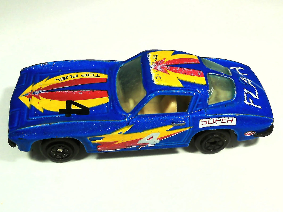 Chevrolet Corvette Split Window 1963, Yatming, Die cast No.1078, Niebi 1:64 – zdjęcie 7