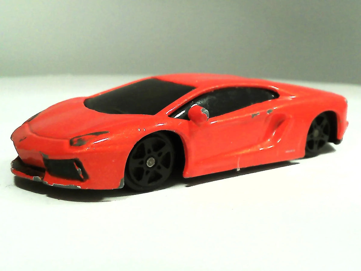 LAMBORGHINI AVENTADOR, Maisto, Resoraki, Die cast, Czerwony 1:64 – zdjęcie 14