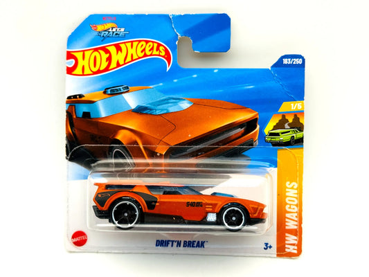 Drift'n Break Hot Wheels 2025 HW Vans 1:64 Blister Pomarańczowy