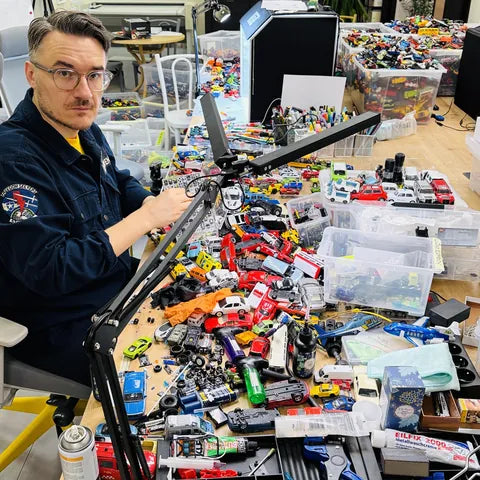 Warsztat Resoraki: mycie i renowacja modeli